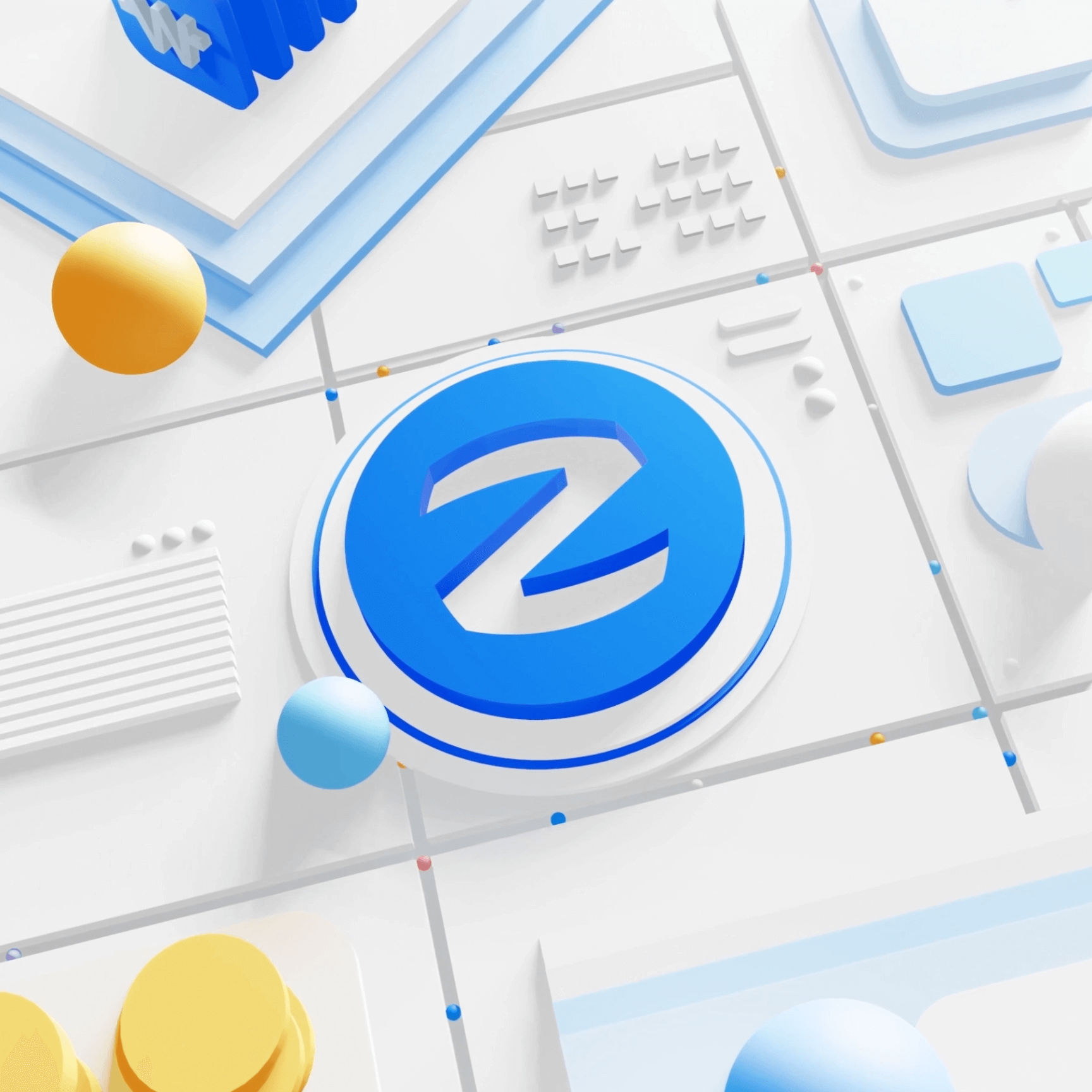 ZENT 브랜드 3D 이미지
